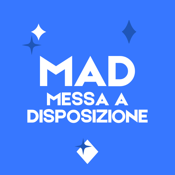 logo servizo MAD - MESSA A DISPOSIZIONE